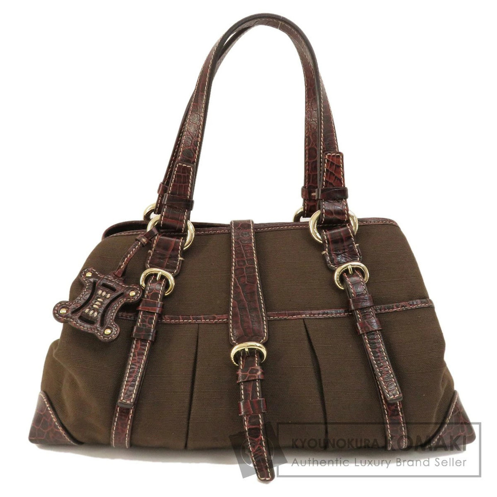 Celine Macadam Canvas Tote Bag